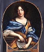 MOUCHERON, Frederick de Self portrait oil painting on canvas